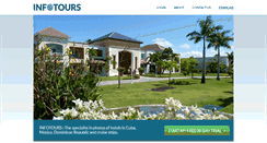 Desktop Screenshot of infotours.com